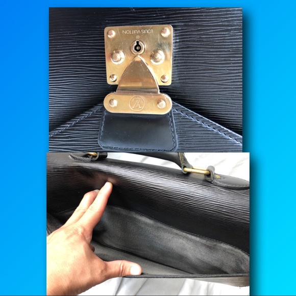 Louis Vuitton Serviette Ambassadeur Briefcase Epi - Picture 11 of 16
